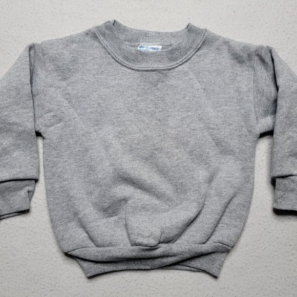 Vintage Garanimals Crewneck Sweatshirt Kids Size 2T Gray Pullover Bundle of 2 - Picture 3 of 9